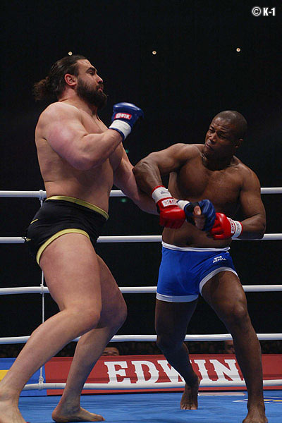 The Predator vs. da Silva beim Dynamite!! 2003