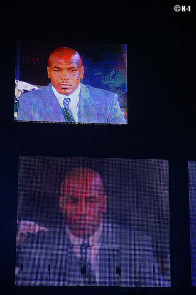 Mike Tyson Live Interview  (K-1 PREMIUM 2003 Dynamite!!)