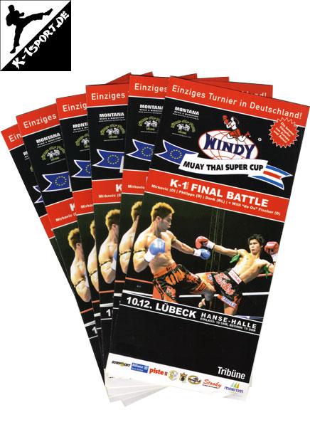 Tickets for Windy Muay Thai Super-Cup in Lübeck (Hiraku Hori, Kaoklai Kaennorsing) (K-1 Final Battle)
