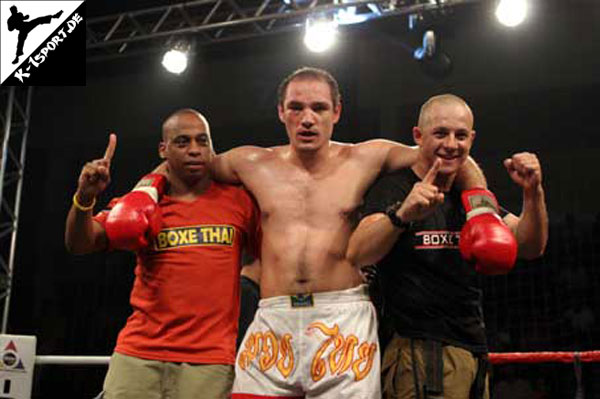Peo, Vitor Miranda und Trainer Alexandre Marciano (Vitor Miranda)