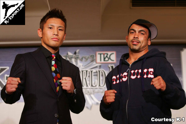 Press Conference (Masato, Ian Schaffa) (K-1 Japan MAX 2006)