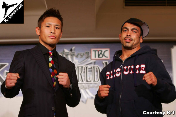 Press Conference (Masato, Ian Schaffa) (K-1 Japan MAX 2006)