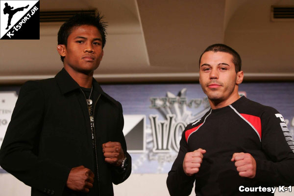 Pressekonferenz (Buakaw Por.Pramuk, Mike Zambidis) (K-1 Japan MAX 2006)