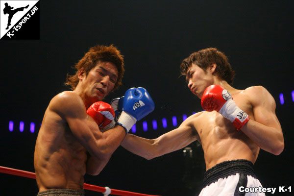  Akeomi Nitta, Yoshihiro Sato (K-1 Japan MAX 2006)