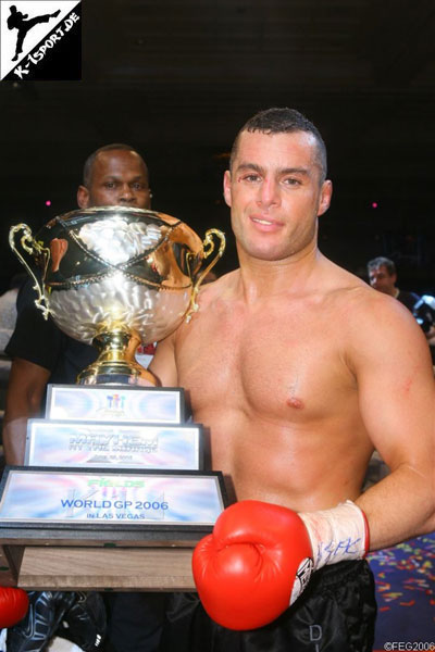 Chalid Arrab, the winner (Chalid 'Die Faust') (K-1 World Grand Prix 2006 in Las Vegas)