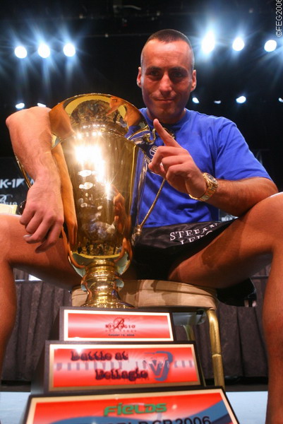 Stefan Leko with his trophy