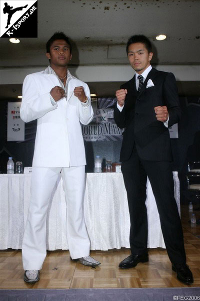 Press Conference (Buakaw Por.Pramuk, Hiroki Shishido) (K-1 World Max 2006 Champions' Challenge)