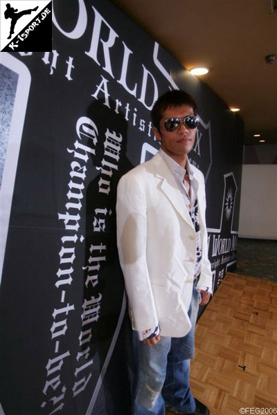 Pressekonferenz (Taishin Kohiruimaki) (K-1 World Max 2006 Champions' Challenge)