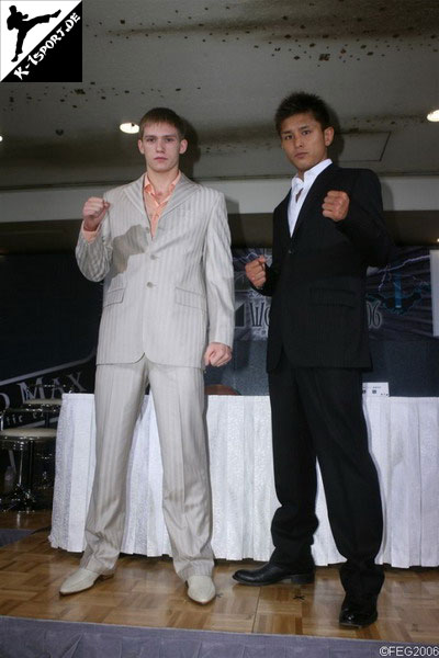 Press Conference (Artur Kyshenko, Hayato) (K-1 World Max 2006 Champions' Challenge)