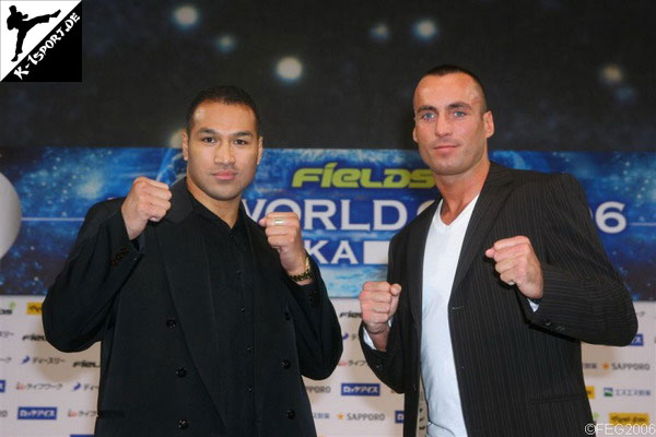 Press Conference (Ray Sefo, Stefan Leko) (K-1 World Grand Prix 2006 Final Elimination)