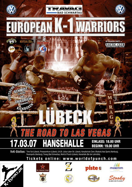 Poster  (European K-1 Warriors III - The Road To Las Vegas)