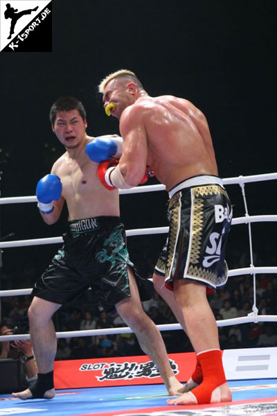  Junichi Sawayashiki, Jerome Le Banner (K-1 World Grand Prix 2007 in Yokohama)