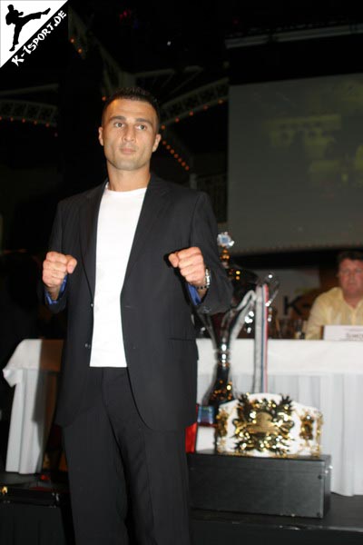 Pressekonferenz (Sahin Yakut) (K-1 World Grand Prix 2007 in Amsterdam)