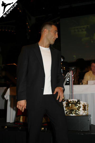 Pressekonferenz (Sahin Yakut) (K-1 World Grand Prix 2007 in Amsterdam)