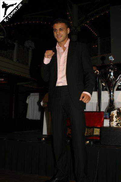 Pressekonferenz (Tarik El Idrissi) (K-1 World Grand Prix 2007 in Amsterdam)