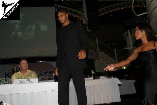 Pressekonferenz (Alistair Overeem) (K-1 World Grand Prix 2007 in Amsterdam)