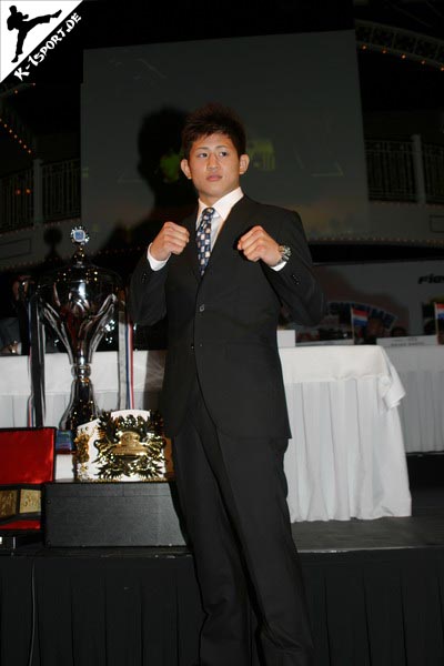 Pressekonferenz (Hiroya) (K-1 World Grand Prix 2007 in Amsterdam)