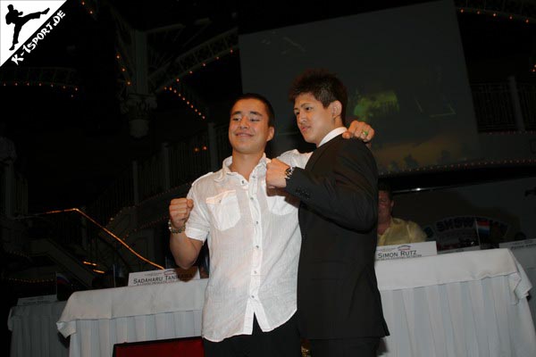 Press Conference (Roy Tan, Hiroya) (K-1 World Grand Prix 2007 in Amsterdam)