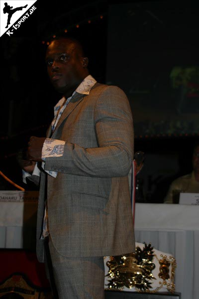 Pressekonferenz (Melvin Manhoef) (K-1 World Grand Prix 2007 in Amsterdam)