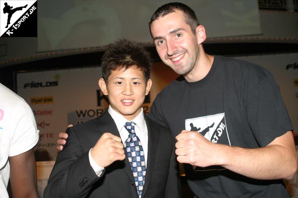 Pressekonferenz (Hiroya) (K-1 World Grand Prix 2007 in Amsterdam)