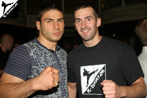 Press Conference (Ruslan Karaev) (K-1 World Grand Prix 2007 in Amsterdam)