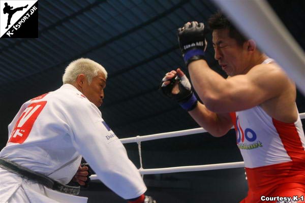  Yoshihiro Akiyama, Katsuhiko Nagata (Hero's 5)