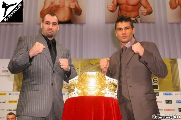 Press Conference (Glaube Feitosa, Ruslan Karaev) (K-1 WORLD GRAND PRIX 2006 FINAL)