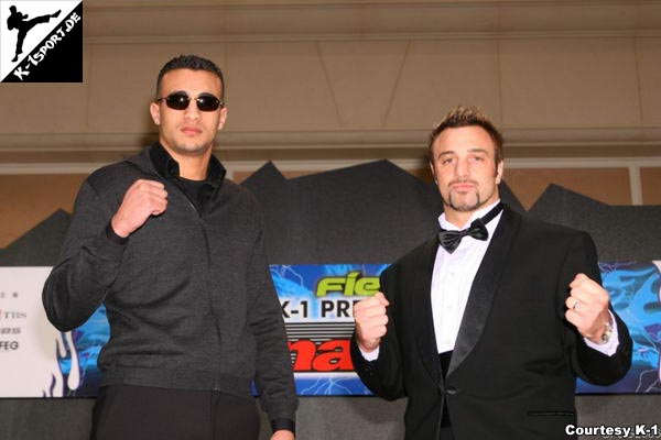 Press Conference (Badr Hari, Nick Pettas) (K-1 Premium 2006 Dynamite!!)