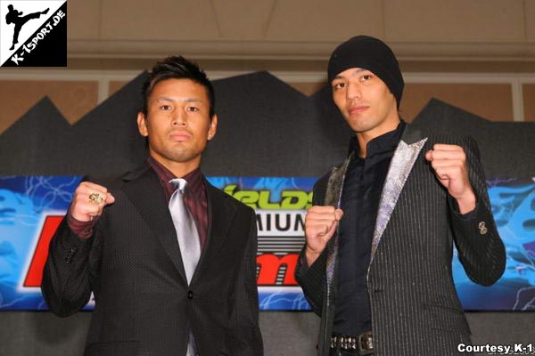 Pressekonferenz (Masato, Satoru Suzuki) (K-1 Premium 2006 Dynamite!!)