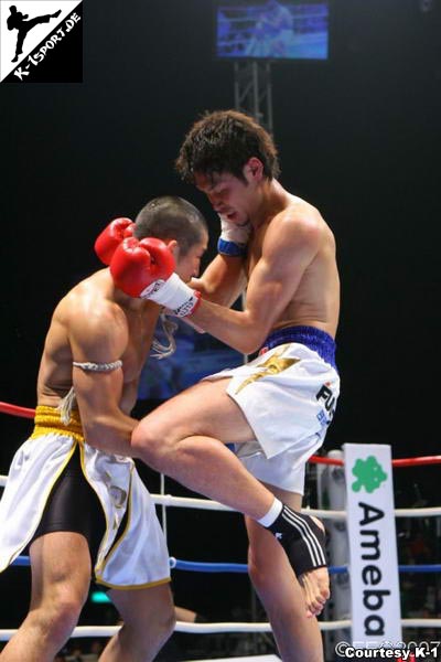  Yasuhito Shirasu, Yoshihiro Sato (K-1 Japan Max 2007)