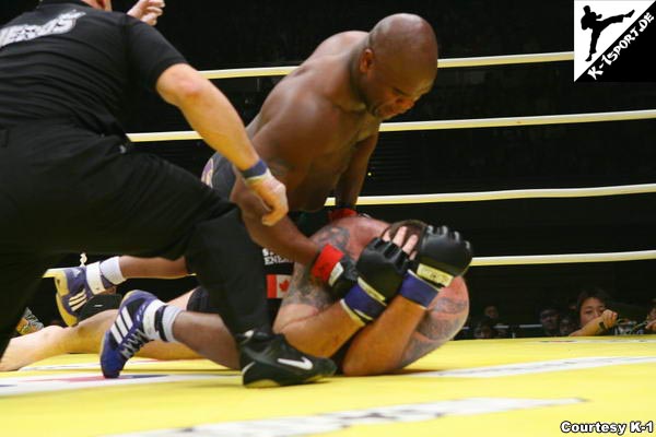  Gary Goodridge, Jan 'The Giant' Nortje (Olympia Hero's 2007 in Nagoya)