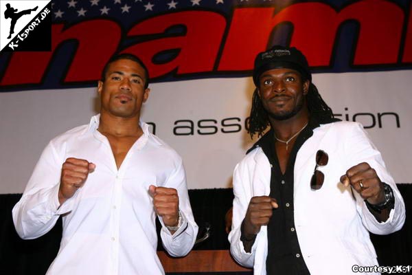Press Conference (Jonnie Morton, Bernard Ackah) (K-1 Dynamite USA 2007)
