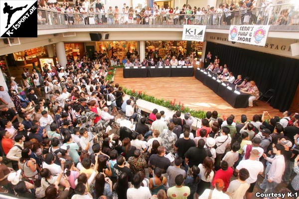 Ala Moana Center, Press Conference  (K-1 World Grand Prix 2007 in Hawaii)
