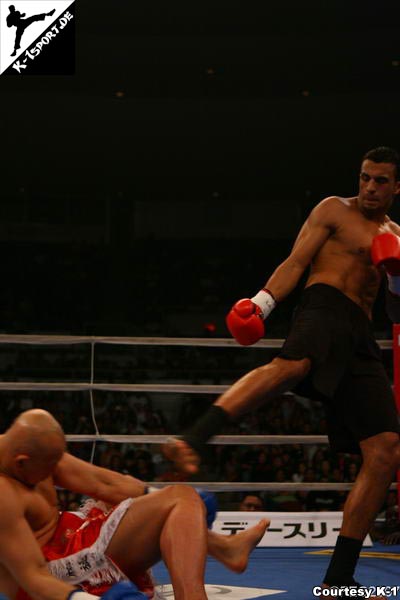  Yusuke Fujimoto, Badr Hari (K-1 World Grand Prix 2007 in Hawaii)