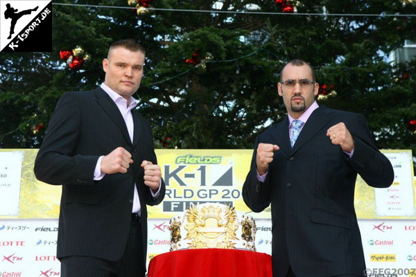 Pressekonferenz (Semmy Schilt, Glaube Feitosa) (K-1 WORLD GRAND PRIX 2007 FINAL)