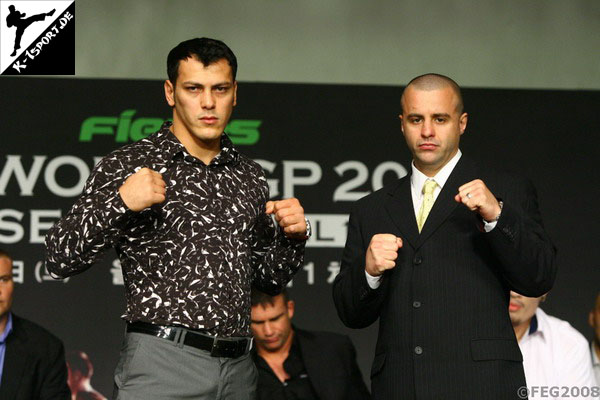 Press Conference (Zabit Samedov, Fabiano Da Silva) (K-1 World Grand Prix 2008 Final Elimination)