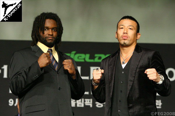 Press Conference (Ewerton Teixeira, Musashi) (K-1 World Grand Prix 2008 Final Elimination)