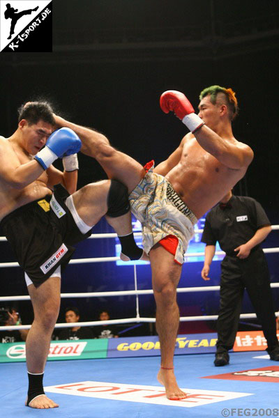  Min-Ho Song, Keijiro Maeda (K-1 World Grand Prix 2008 Final Elimination)