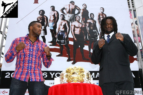 Press Conference (Errol Zimmerman, Ewerton Teixeira) (K-1 WORLD GRAND PRIX 2008 FINAL)