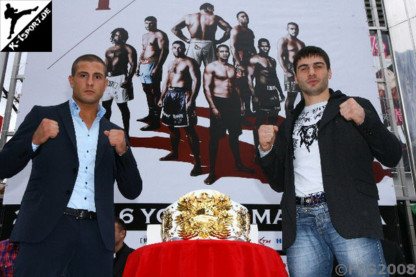 Press Conference (Gokhan Saki, Ruslan Karaev) (K-1 WORLD GRAND PRIX 2008 FINAL)