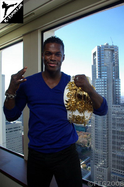 Press Conference the day after the final (Remy Bonjasky) (K-1 WORLD GRAND PRIX 2008 FINAL)