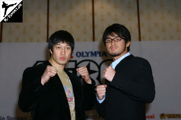  Min-Suk Heo, Katsuyori Shibata (Olympia Hero's 2007 in Korea)