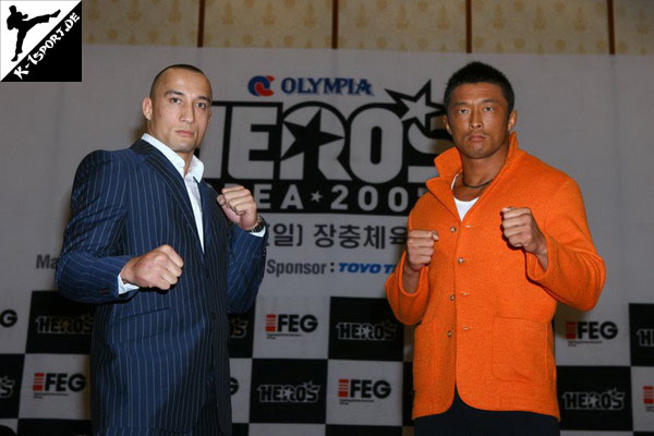 Denis Kang and Yoshihiro Akiyama