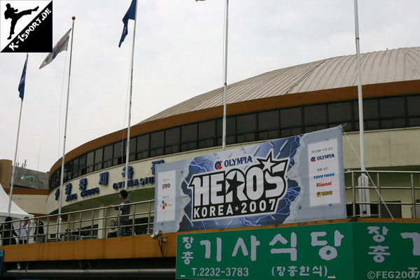Jangchung Gymnasium  (Olympia Hero's 2007 in Korea)