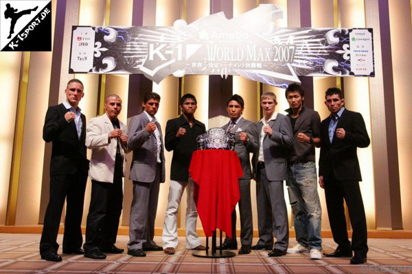  Andy Souwer, Mike Zambidis, Albert Kraus, Buakaw Por.Pramuk, Masato, Artur Kyshenko, Yoshihiro Sato, Drago (K-1 World Max 2007 World Tournament Final)