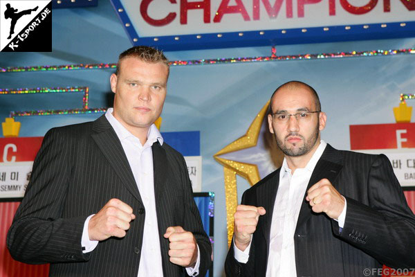 Auslosung (Semmy Schilt, Glaube Feitosa) (K-1 WORLD GRAND PRIX 2007 FINAL)