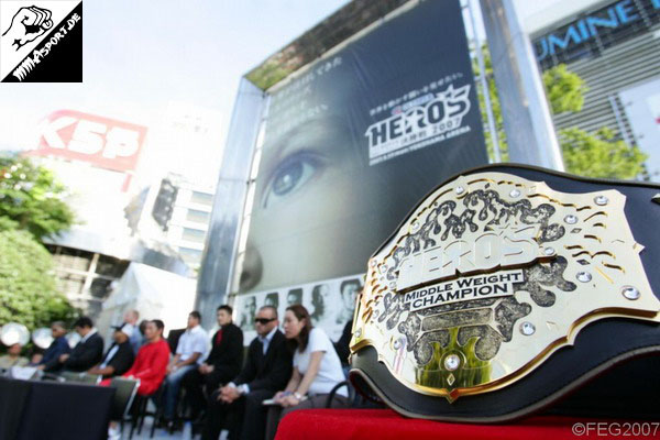 Pressekonferenz  (Hero's Middleweight Tournament FINAL 2007)