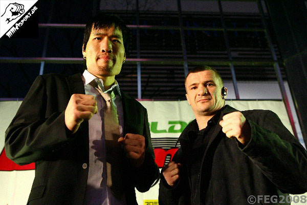 Pressekonferenz (Hong-man Choi, Mirko CroCop) (K-1 PREMIUM 2008 Dynamite!!)