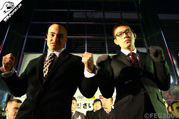 Eddie Alvarez und Shinya Aoki