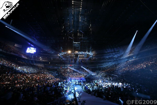 Die ausverkaufte Saitama Super Arena, Dynamite 2008